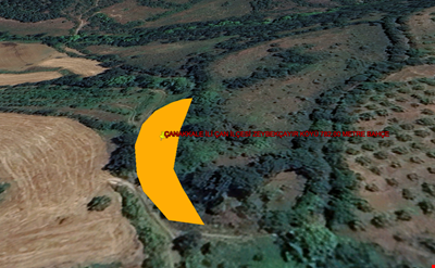 ÇANAKKALE İLİ ÇAN İLÇESİ ZEYBEKÇAYIR KÖYÜ 782,00 m²  BAHÇE