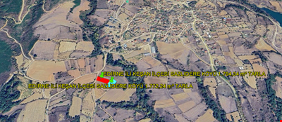 EDİRNE İLİ KEŞAN İLÇESİ SAZLIDERE KÖYÜ İKİ PARSEL TOPlAMI 3.566,58 m² TARLA