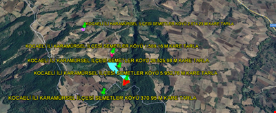 KOCAELİ PROVINCE KARAMÜRSEL DISTRICT SEMETLER VILLAGE 39.933,08 SQUARE METER FIELD