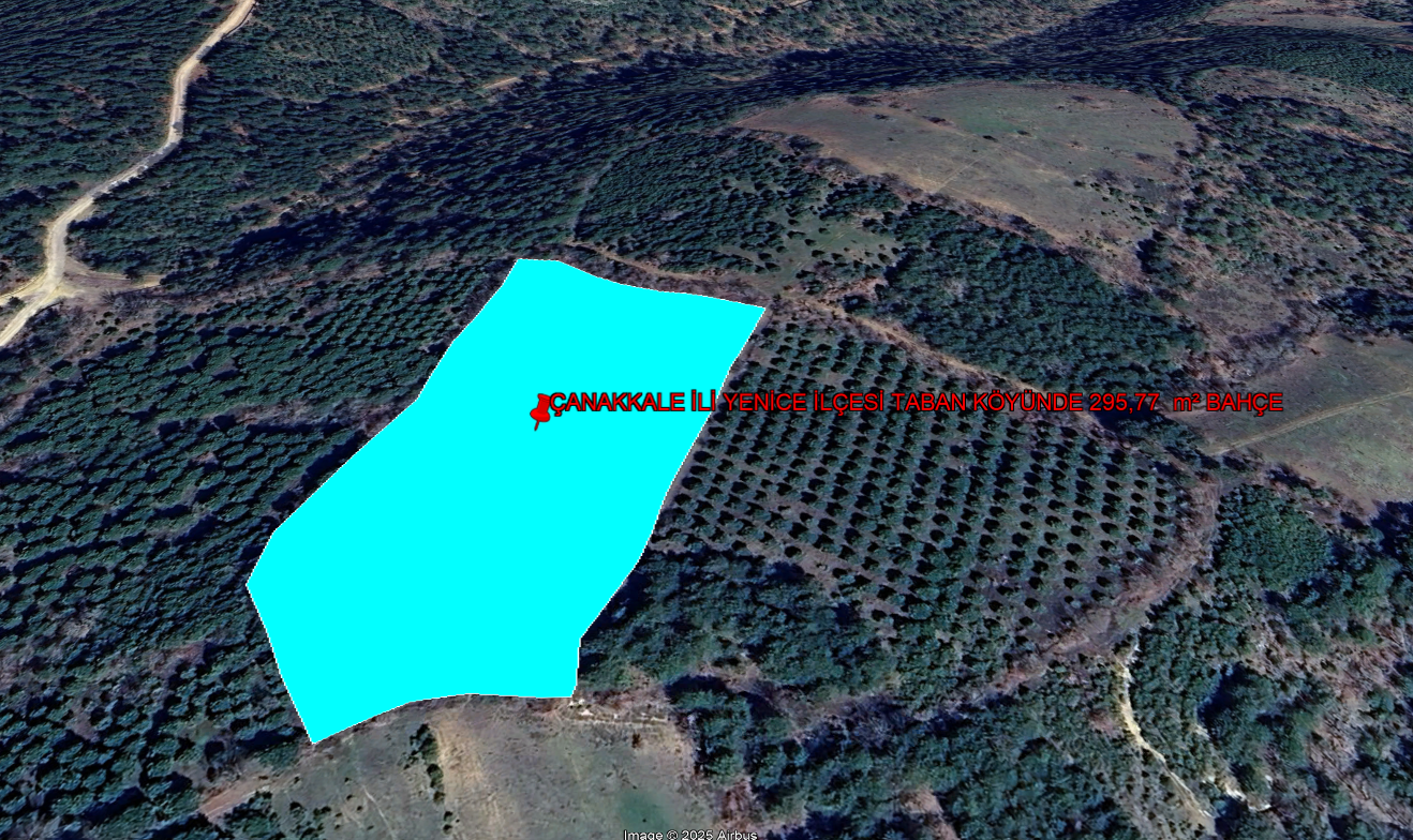 ÇANAKKALE İLİ YENİCE İLÇESİ YAĞDIRAN KÖYÜNDE 18.284,79  m² TARLA 