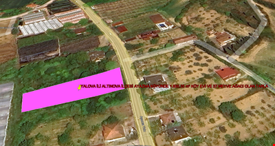 YALOVA İLİ ALTINOVA İLÇESİ AYAZMA KÖYÜNDE 1.830,35  m²  KÖY EVİ VE 37 MEYVE AĞACI OLAN TARLA