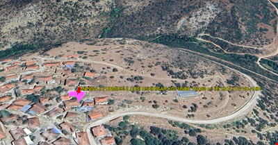 MANİSA İLİ DEMİRCİ İLÇESİ ESKİHİSAR KÖYÜNDE 162,63  m² İKİ KATLI EV VE AHIR