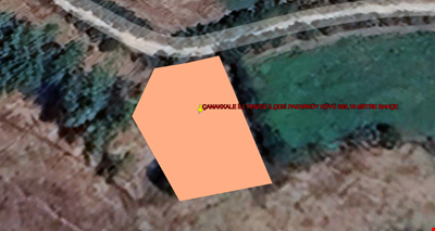 ÇANAKKALE İLİ YENİCE İLÇESİ KARADORU KÖYÜ 364,18 m²  BAHÇE