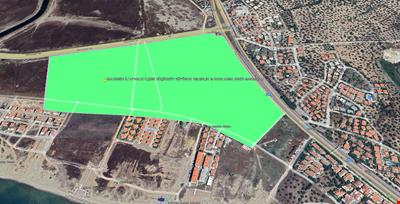 BALIKESİR İLİ AYVALIK İLÇESİ KÜÇÜKKÖY KÖYÜNDE  188.087,91 M KARE ARSA DENİZ MANZARALI