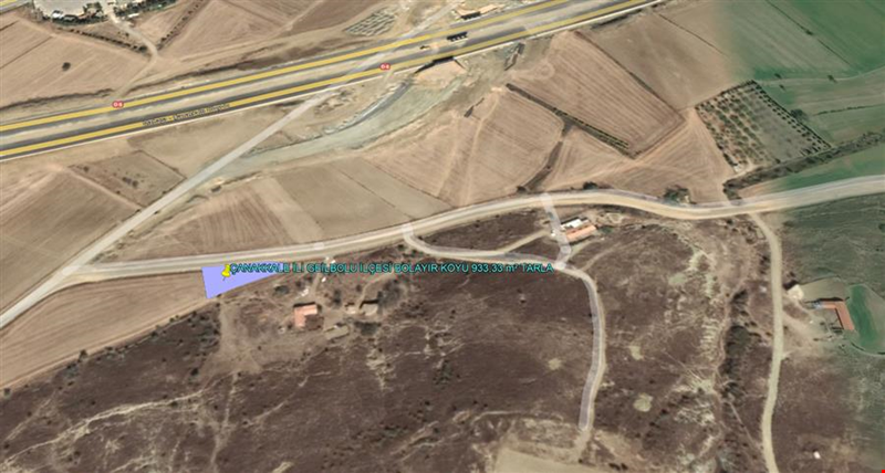 ÇANAKALLE PROVINCE GELIBOLU COUNTY BOLAYIR VILLAGE 933,33 m² LAND