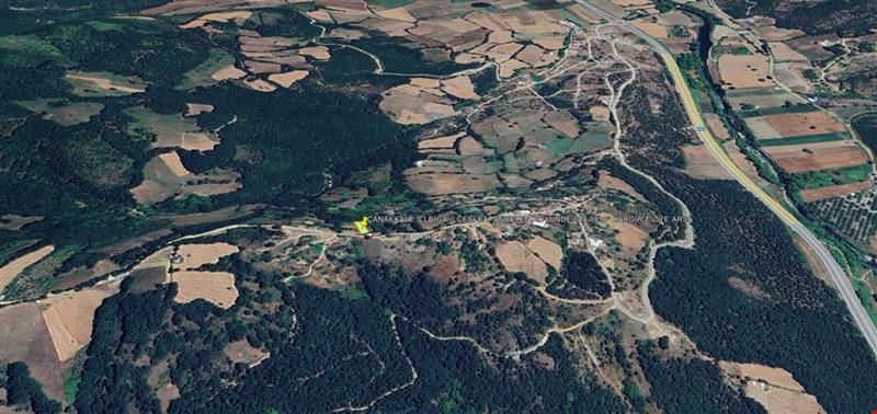 ÇANAKKALE İLİ BİGA İLÇESİ KAPANBELEN KÖYÜNDE 644,88 m² KARGIR EV VE ARSA