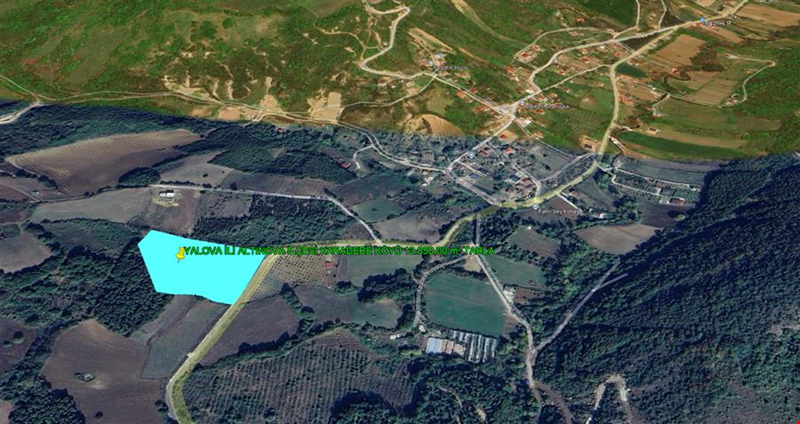 YALOVA İLİ ALTINOVA İLÇESİ KARADERE KÖYÜ 13.850,00  m² TARLA