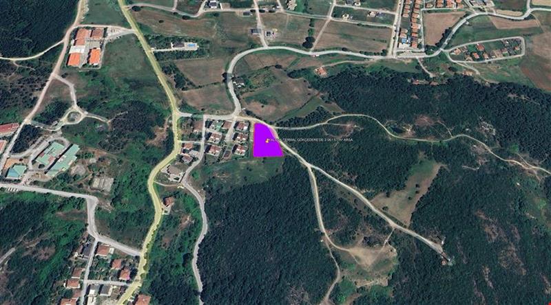 YALOVA İLİ TERMAL İLÇESİ GÖKÇEDERE'DE 3.061,57 m² ARSA
