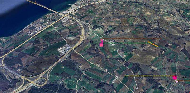 LAPSEKİ GAZİSÜLEYMAN PAŞA MAHALLESİNDE FULL BOĞAZ VE KÖPRÜ MANZRALI 20.835 M KARE TARLA