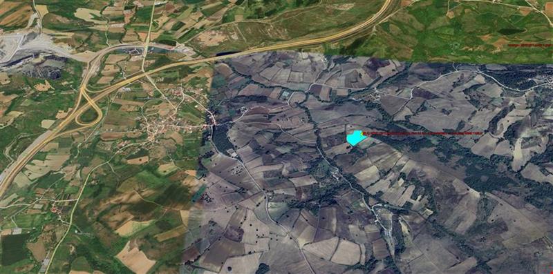 YALOVA İLİ ÇİFTLİKKÖY İLÇESİ KILIÇ  KÖYÜNDE KADASTROL YOLA CEPHE 11.545,55 M KARE TARLALAR