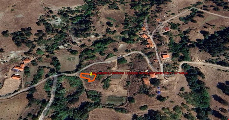 BALIKESİR İLİ SINDIRGI İLÇSİNDE AKTAŞ KÖYÜNDE 310,71  m² TARLA