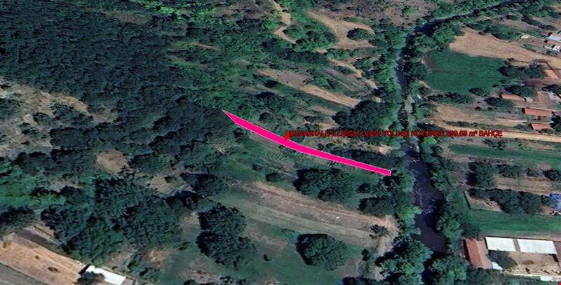 ÇANAKKALE İLİ BİGA İLÇESİ YOLİNDİ KÖYÜNDE 299,59  m² BAHÇE