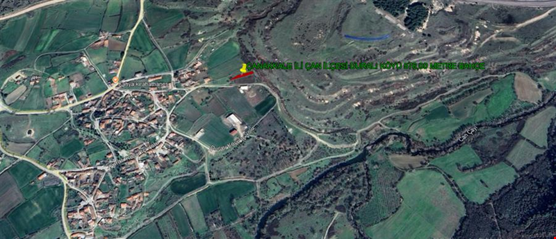ÇANAKKALE İLİ ÇAN İLÇESİ DURALI KÖYÜ 576,00  m² BAHÇE