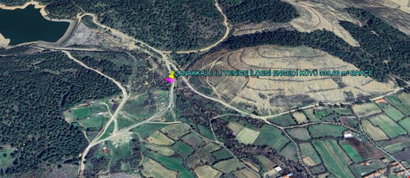 ÇANAKKALE İLİ YENİCE İLÇESİ ENGECİ KÖYÜ 339,66 m² BAHÇE