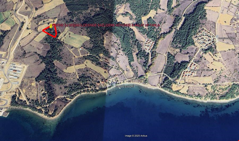 EDİRNE İLİ KEŞAN İLÇESİ SAZLIDERE KÖYÜNDE 6.442,57  m² TARLA