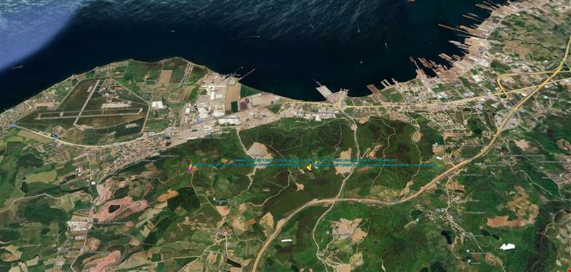 YALOVA ÇİFTLİKKÖY KABAKLI KÖYÜNDE DENİZ MANZARALI 8.624 M KARE TARLALAR