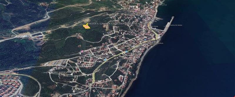 YALOVA İLİ ÇINARCIK İLÇESİ ESENKÖY'DE 1.614,43 m² İMARLI ARSA