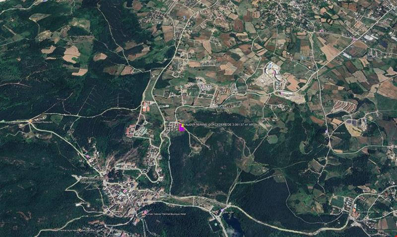YALOVA İLİ TERMAL İLÇESİ GÖKÇEDERE'DE 3.061,57 m² ARSA