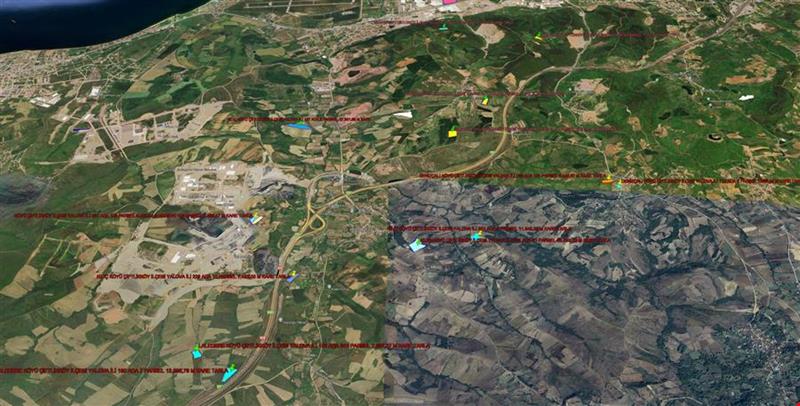 YALOVA İLİ ÇİFTLİKKÖY İLÇESİ KILIÇ KÖYÜNDE 25.793,23 M KARE TARLA