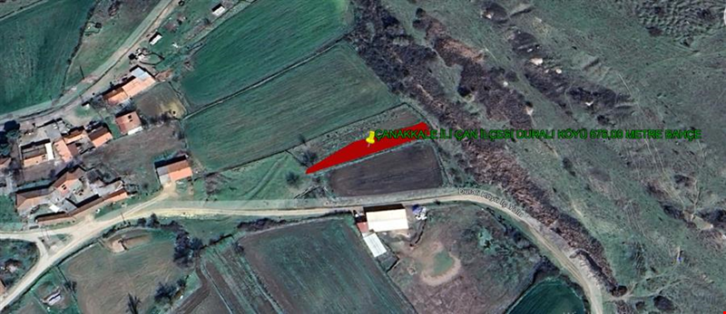 ÇANAKKALE İLİ ÇAN İLÇESİ DURALI KÖYÜ 576,00  m² BAHÇE