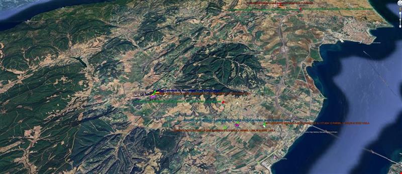 GELİBOLU BAYIRKÖY DE FULL BOĞAZ MANZRALI 21.701,64 M KARE TARLA