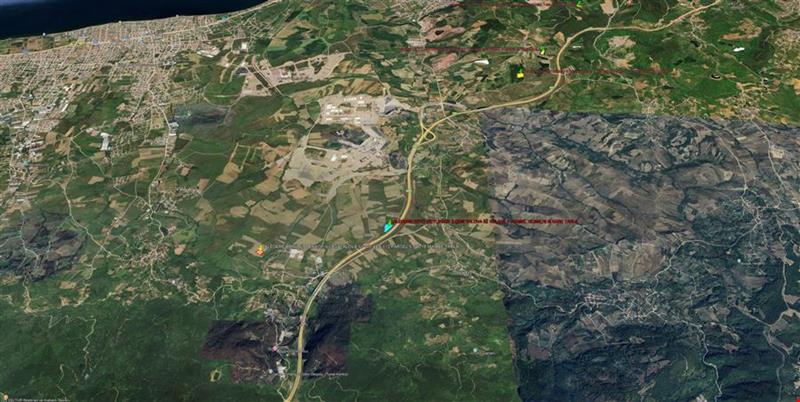 YALOVA ÇİFTLİKKÖY LALEDERE KÖYÜNDE DENİZ MANZARALI 12.995,78 M. KARE TARLA