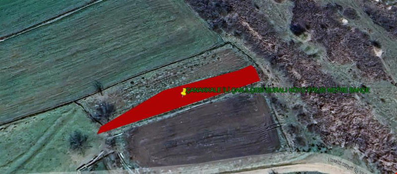ÇANAKKALE İLİ ÇAN İLÇESİ DURALI KÖYÜ 576,00  m² BAHÇE