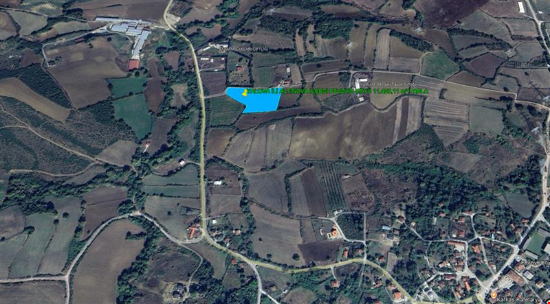 YALOVA İLİ ALTINOVA İLÇESİ FEVZİYE KÖYÜ 11.420,11  m² TARLA KADASTROL YOLA CEPHE