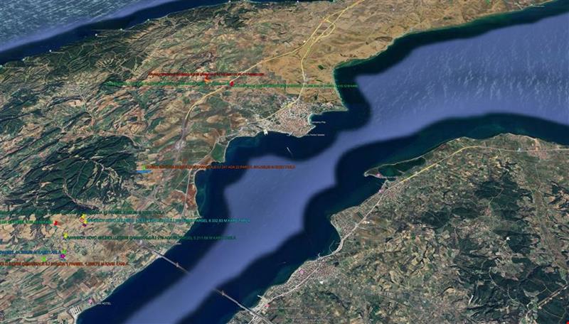 قرية جيليبولو سيفيوزلي قرية جيليبولو سيفيوزلي قرية الأسفلت 34.455,08 م مربع