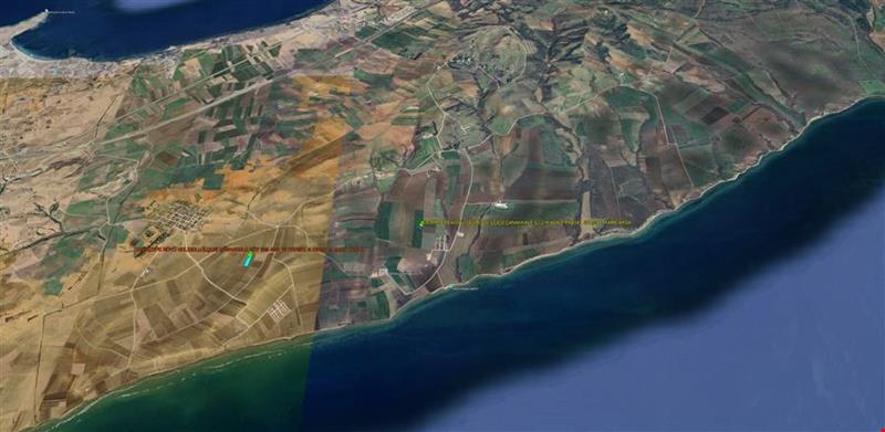 308 SQUARE METERS OF LAND WITH FULL BOSPHORUS AND BRIDGE VIEW IN DEMIRTEPE VILLAGE OF GELIBOLU