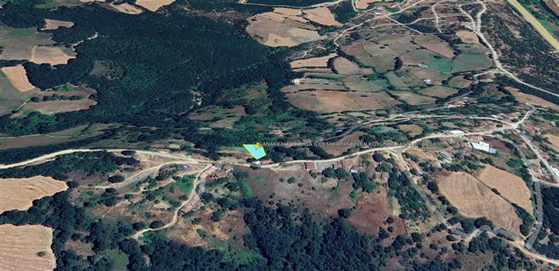 ÇANAKKALE İLİ BİGA İLÇESİ KAPANBELEN KÖYÜNDE 640,91 m² ARSA