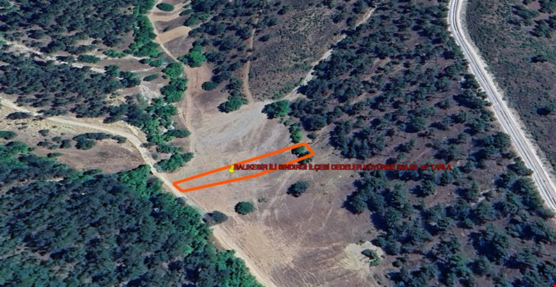 BALIKESIR PROVINCE SINDIRGI COUNTY DEDELER VILLAGE 964,83 m² LAND