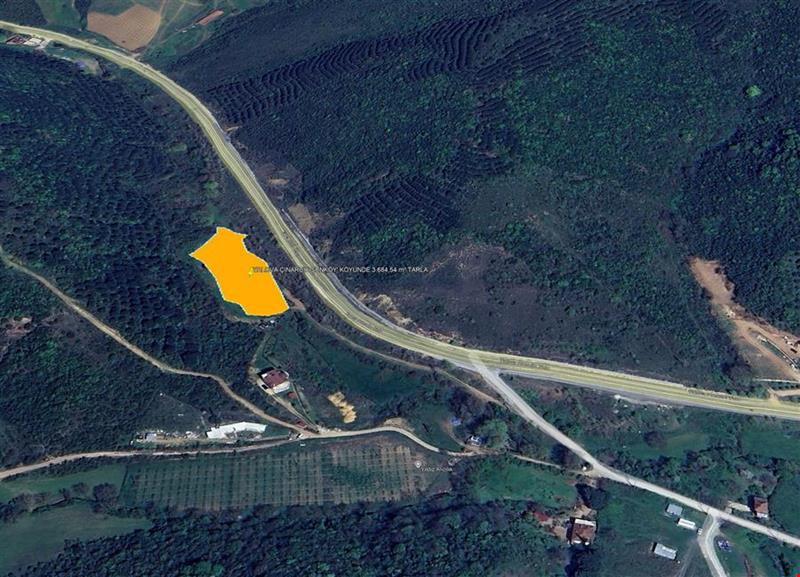 YALOVA İLİ ÇINARCIK İLÇESİ ŞENKÖY KÖY'ÜNDE 3.684,54 m² TARLA